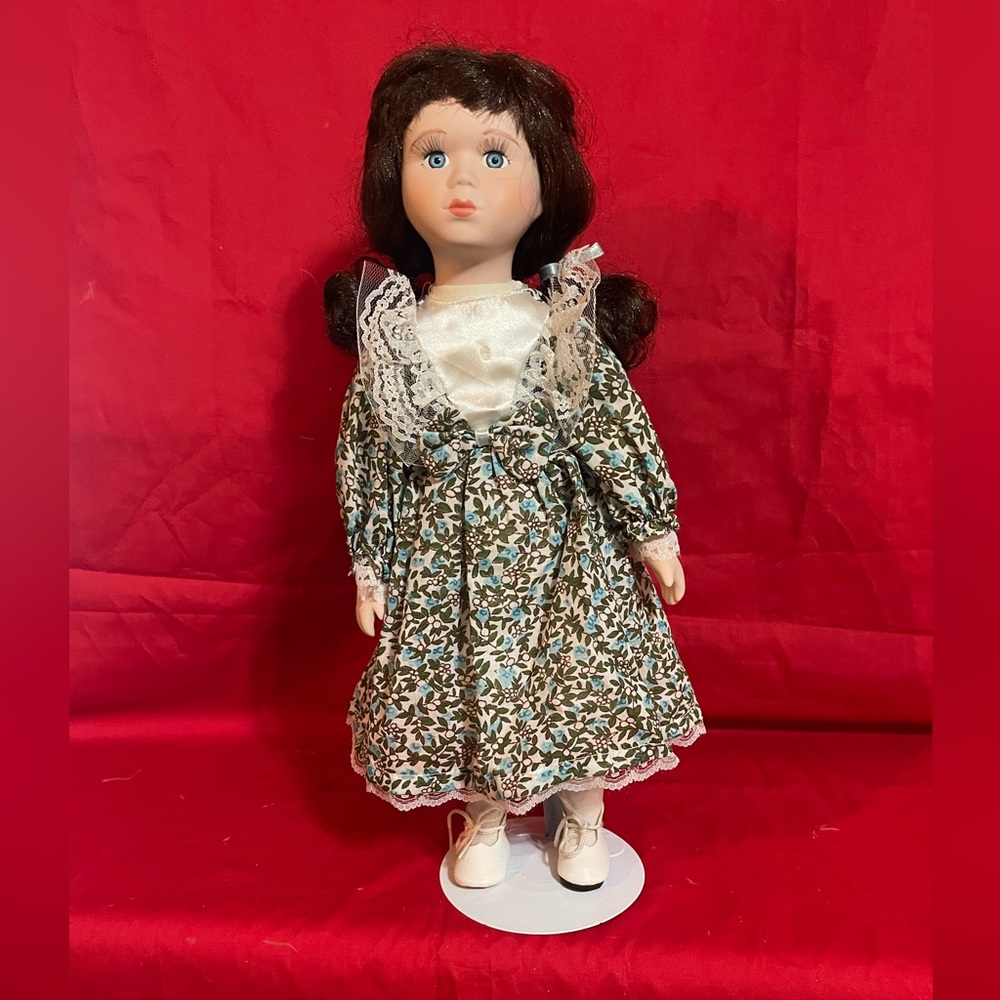 Vintage Porcelain Doll -Appropriate 15”-16” tall -no mark or tag